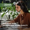 Yealink UH44 Teams Certified USB Headset - Noise Cancelling Mic,