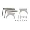 Water Cooling Reservoir 255mm/10.0in Acrylic Plastic Material G1/4in Thread Low