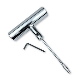 TYK Industries Metal T-Handle Split Eye Needle Tire Plug Repair Tool with Allen Wrench