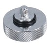 1/4in Drive Palm Ratchet Wrench Thumb Wheel Socket Holder Knurled