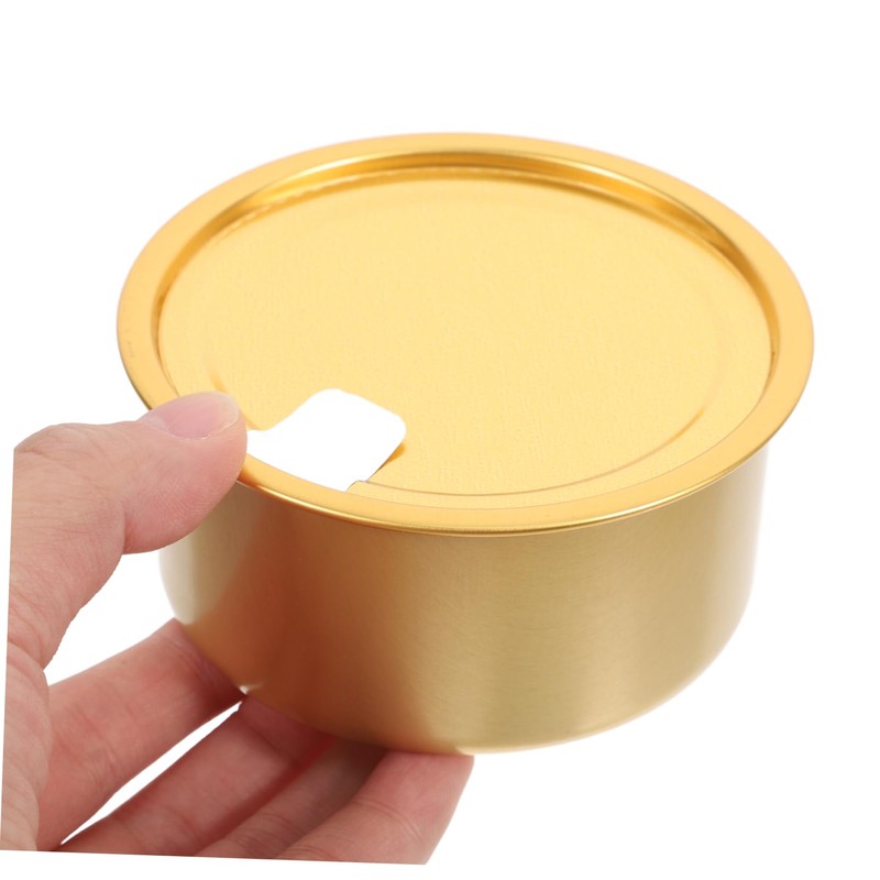 Ciieeo 10 Pcs Aluminum Tins with Easy Open Lids Versatile
