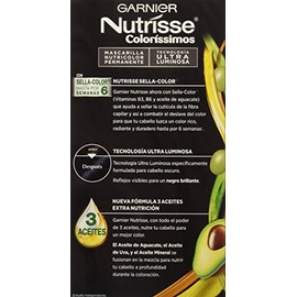 Garnier Nutrisse 13587 Tinte Negro Zafiro, Tono 280, 1 Pieza, Pack of 1