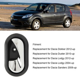 Manija de Puerta Interior Automóvil Reemplazo Alta Resistencia para Dacia Dokker Duster Lodgy Sandero repuesto duster