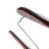 Luxury Wide Shoulder Wooden Hangers 2 Pack, with Locking Bar,