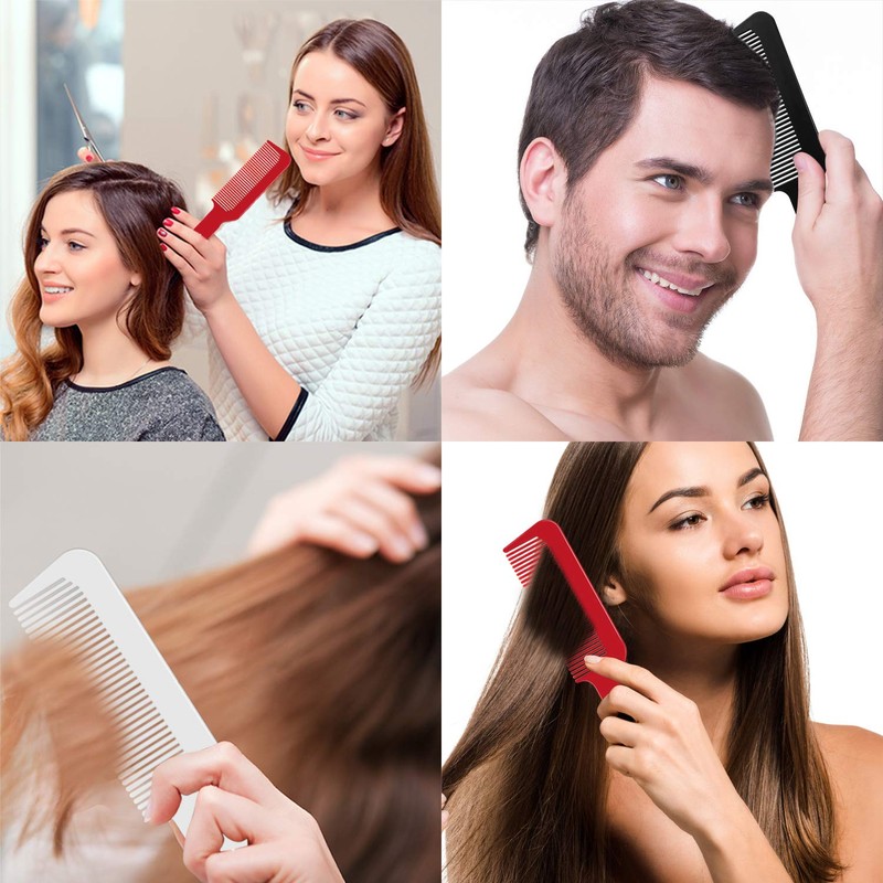 3 Packs Barber Comb Clipper Comb Flat Top Clipper Comb