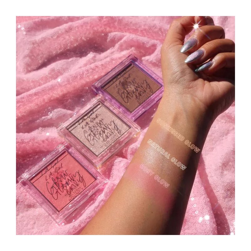 L.A. Girl Blush Glow Envy Bouncy -rosy Glow L.a Girl
