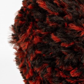 Crafted By Catherine Arctic Twist Yarn - 3 Pack (54 Yards Each Skein), Cherry, Gauge 6 Super Bulky