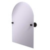 Allied Brass TA-94 Frameless Arched Top Tilt Beveled Edge Wall