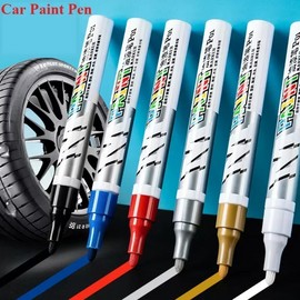 Waterproof Car Paint Scratch Repair Pen - Clear & Color Touch Up Marker for Automotive Wheel & Body