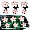 6 Pcs Pink Daisy Car Vent Clip Essential Oil Diffuser