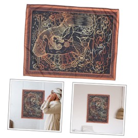 GRIRIW Bohemian Wall Tapestry Aesthetic Decorative Hanging Art for Bedroom and Living Room Wall Decor for Home and Dorm Background Decoration