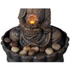 Kalona Home Décor 9.6" Tabletop Fountain Exquisite Smile Sitting Buddha