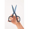 Plus Japan Fitcut Curve Premium Scissors 175mm Titanium Coated Blue