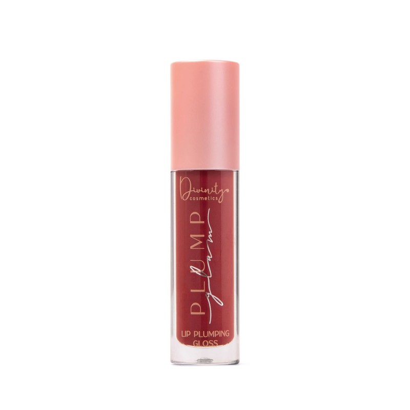 Divinity Cosmetics PLUMP Glam – Brillo Labial Voluminizador con Efecto