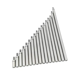 SUXING Extension for measuring inserts, diameter 4.5 mm, length 10/15/20/25/30/35/40/45/50/55/60/65/70/75/80/90/100 mm, thread M2.5