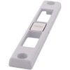 C.R. LAURENCE Lock Keeper for Milgard Patio Doors - White