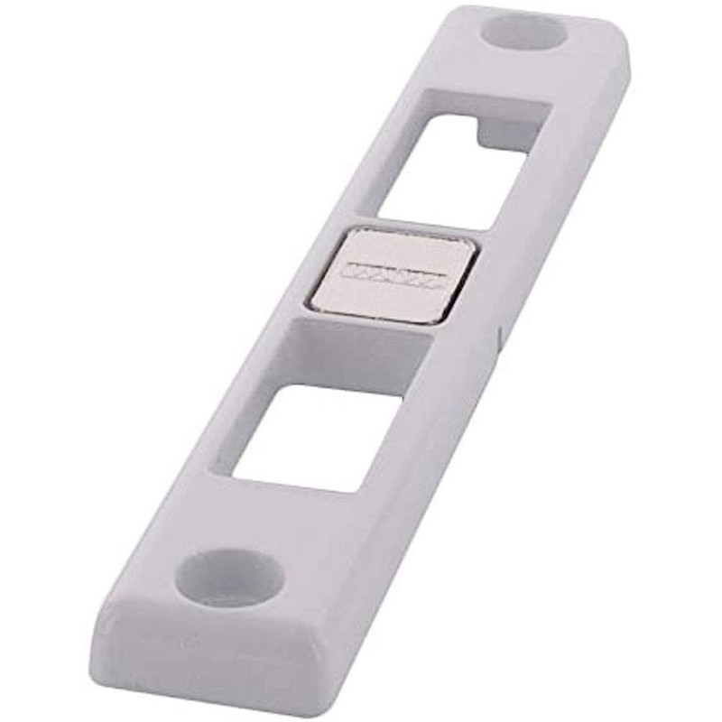 C.R. LAURENCE Lock Keeper for Milgard Patio Doors - White