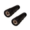 2pcs Welding Machine Connector Socket, Black Welding Cable Quick Fitting