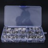 165 Pcs Rivet Nut Stainless Steel 304 M3~M10 Pull Rivet