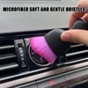 Msyuusr Car Interior Detailing Brush, Ultra Soft Bristles Dust Brush