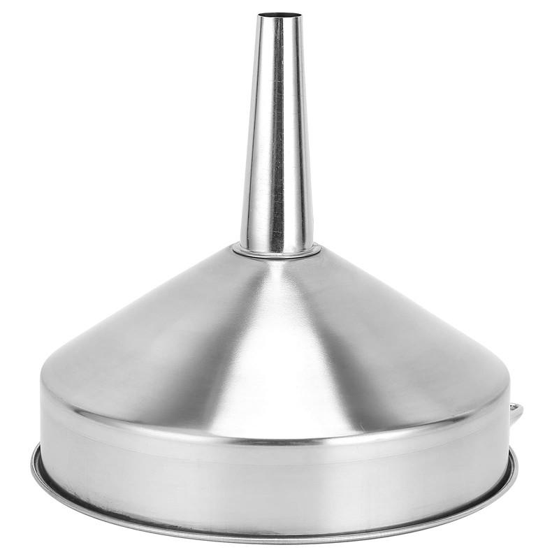Stainless Steel Funnel, Large Food Grade Thickened Kitchen Funnel for