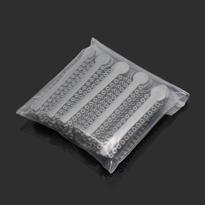 Angzhili Dental Ligature Ties for Braces,Orthodontic Ligature Ties,1040 Pcs Elastic