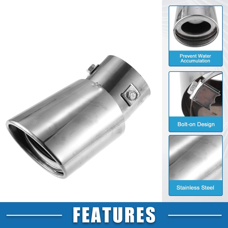 A ABSOPRO Muffler Cutter, Exhaust Pipe, Downward, General Purpose, For
