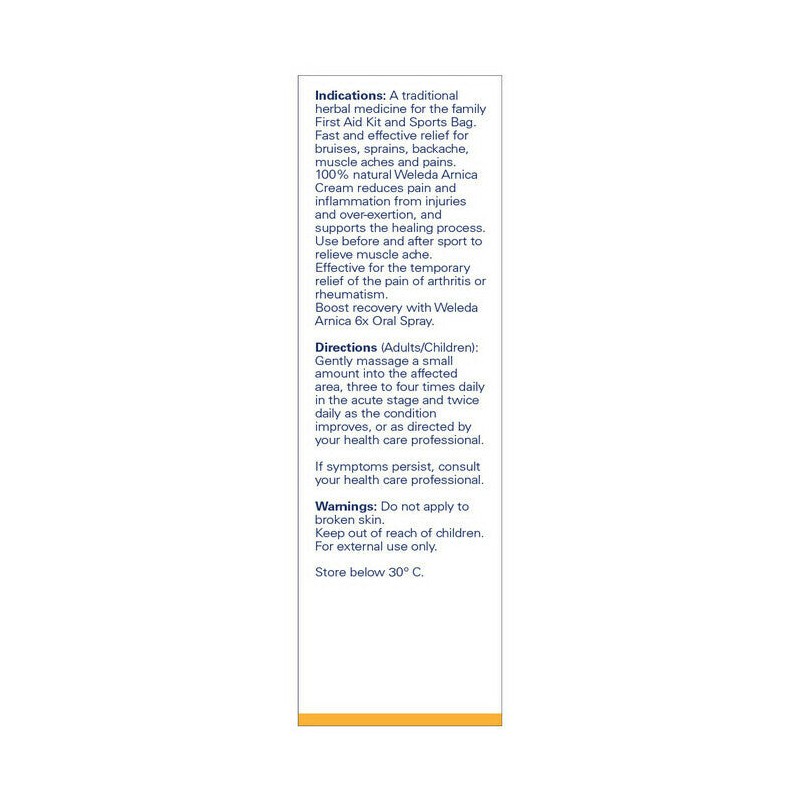 Weleda Arnica Cream, 36ml