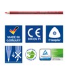 Staedtler Noris Colour Pencils Standard 12 Farbstifte Claret
