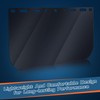 Saillong Face Shield Replacement Lens Compatible with ERB 15151 8150