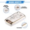 X AUTOHAUX Remote Key Fob Case for Volkswagen Golf 7