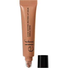 e.l.f. Glow Reviver Bálsamo labial derretido, bálsamo labial tintado hidratante para un acabado brillante y labios suaves y flexibles, vegano y libre de crueldad, caramelo de vainilla