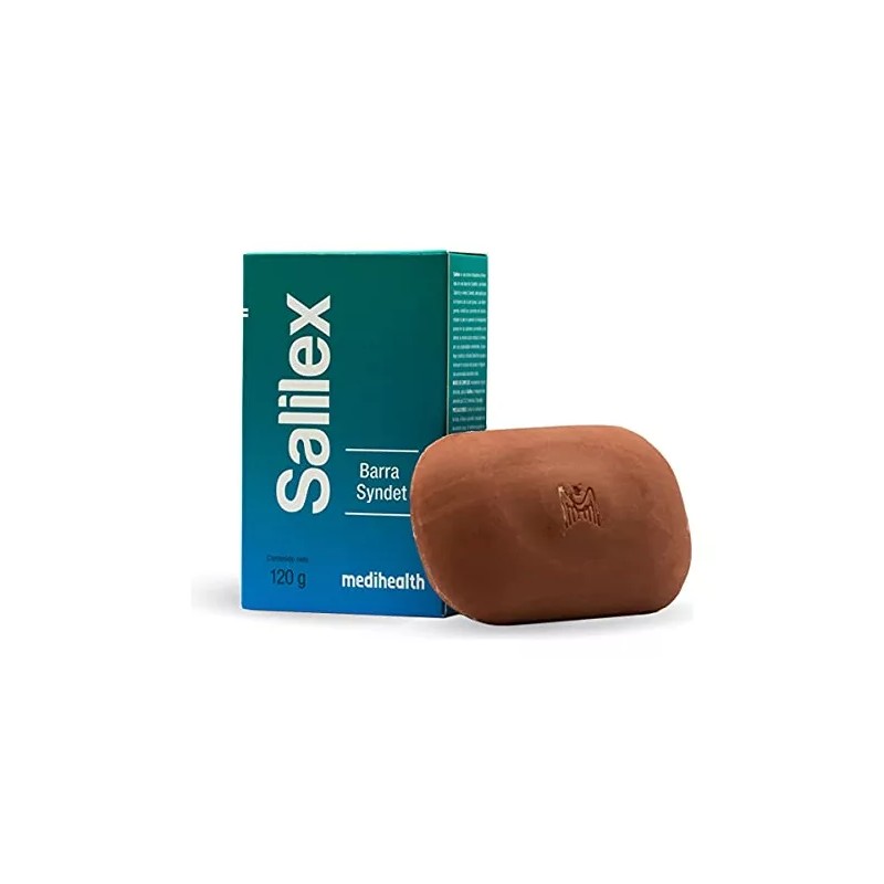 Salilex Barra Limpiadora Piel Grasa, Caja Con Barra De 120g