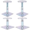 YXGJDP 4 Pack Adjustable Floor Jack, 3.5 to 6 Inch,