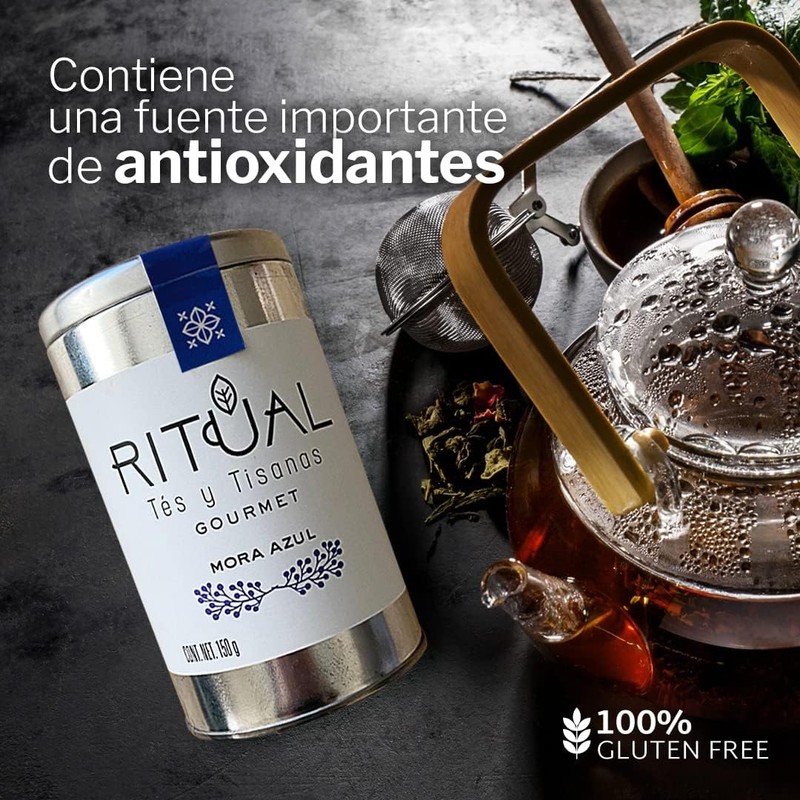 Tisana de Mora Azul Ritual Gourmet 150g – Infusión Frutal