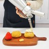 Whipped Cream Dispenser, 1 Pint Aluminum Cream Whipper with 6