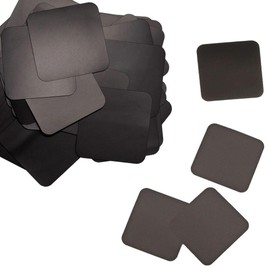 Adabele 200pcs 1 Inch Anti Tarnish Poly Tabs Strips Black for Jewelry Storage Care Metal Tarnish Prevention JK-AT1