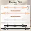 Prasacco 3 Pairs Bra Strap Holders for Slipping, Women Bra