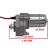 KDSG 2-Bolt Bottom Mount Starter Motor with Cable for 50cc