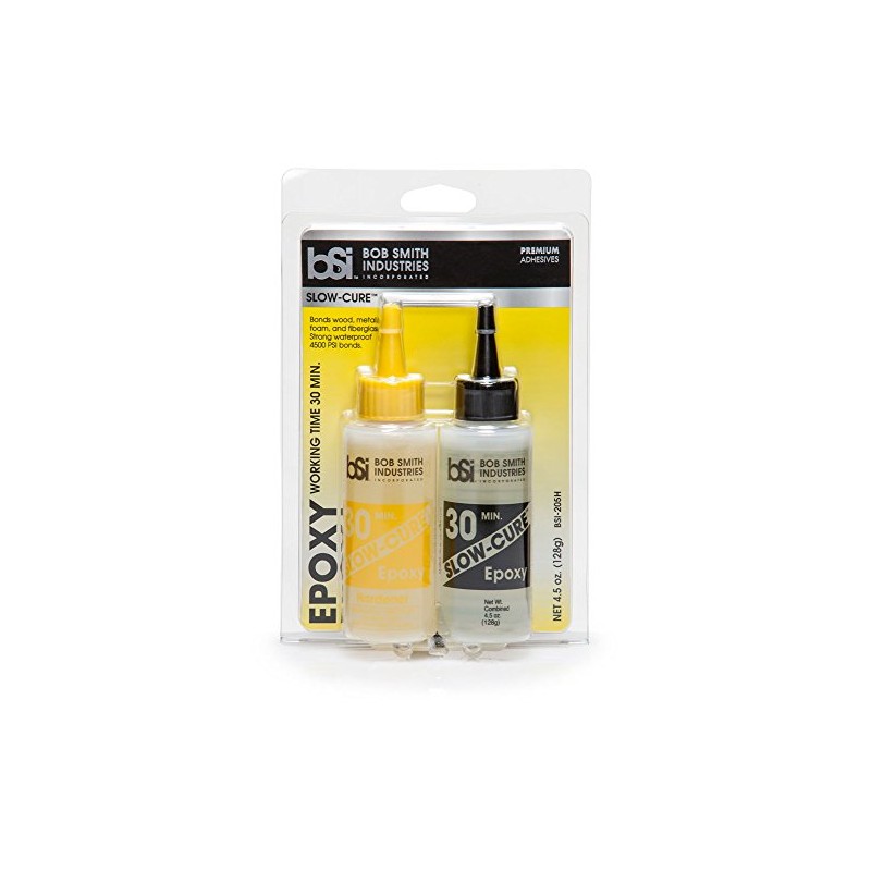 Bob Smith Industries BSI-205 Slow-Cure™ Epoxy - 4.5 oz. Combined,