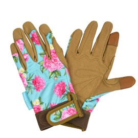 Kent & Stowe Comfort Gardening Gloves Peony Aqua - Small