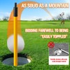 GODCTSUP Golf Flagstick with Hole Cup Set, 3 Feet Portable