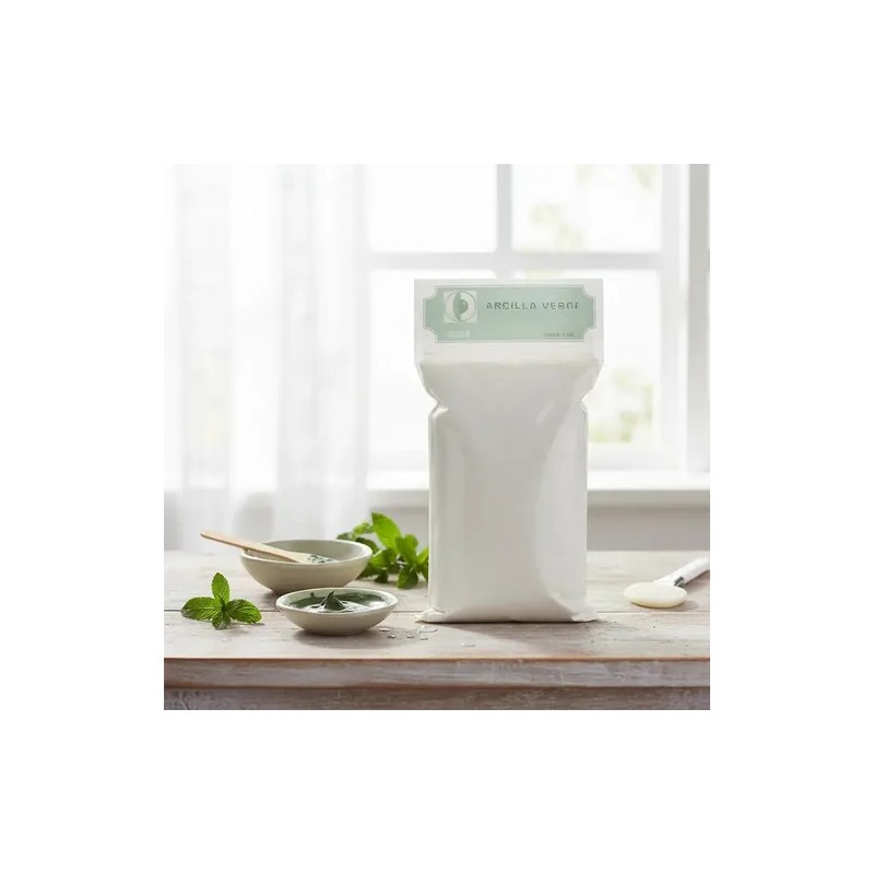 Arcilla Verde Bolsa De 1 Kg, Barro Cosmético, Mascarilla,