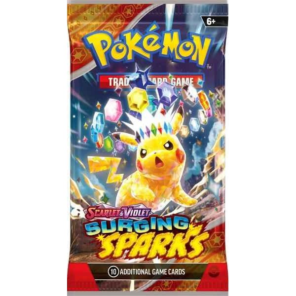 Pokemon TCG Surging Spark – Single Booster Pack – Pack