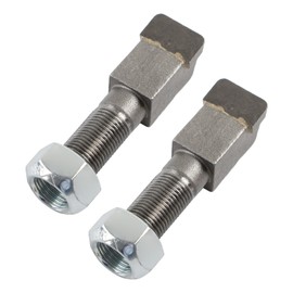 2 Pcs 2-7/8"L x 3/4"W Stump Grinder Teeth Assembly Fit for Shaver SC50 SC50-H SC25 SC25-H SC30 SC30-H Bradco FS19 SG-26 SG-30 JCB Ashland SC21 Baumalight 1P24 Stump Grinders, with 5/8" Nuts