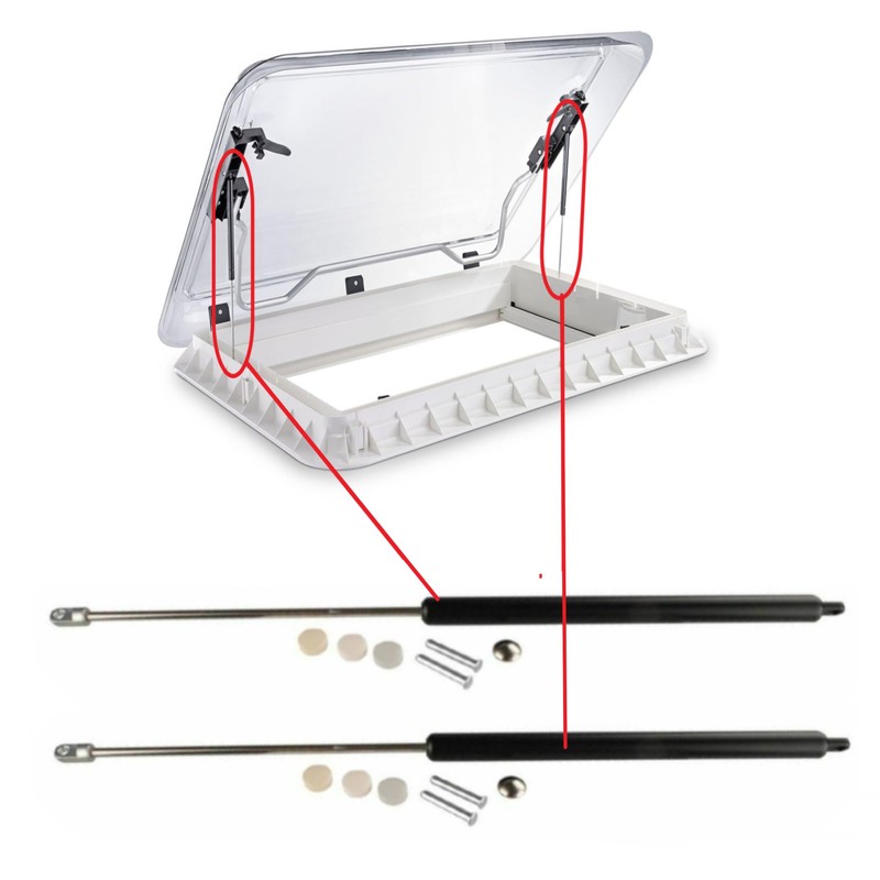 Ramor Strutz. Gas Struts Compatible with Seitz Dometic Heki 2