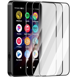 innioasis G5 MP3 Player Tempered Glass Screen Protector, 9H Hardness Scratch Resistant with Oleophobic Coating, Anti Fingerprint Bubble Free, Includes Easy Installation Kit, 3 Pack