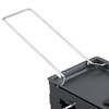 Mini Tea Light Raclette Set, Foldable BBQ Cheese Melt Pan