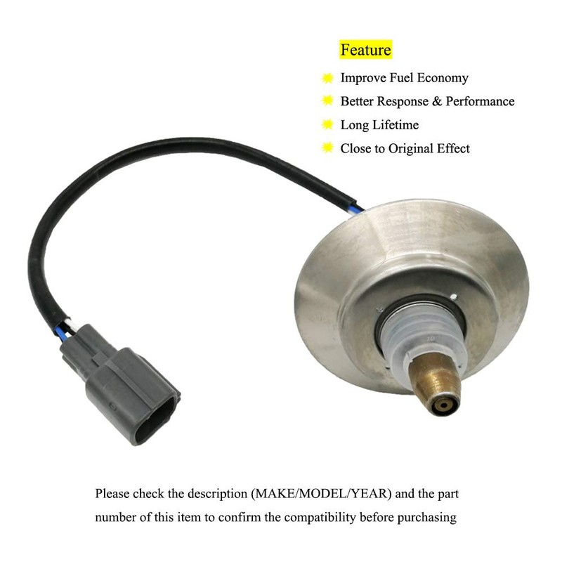 Amrxuts 234-9089 - Sensor de oxígeno O2 ascendente para Toyota