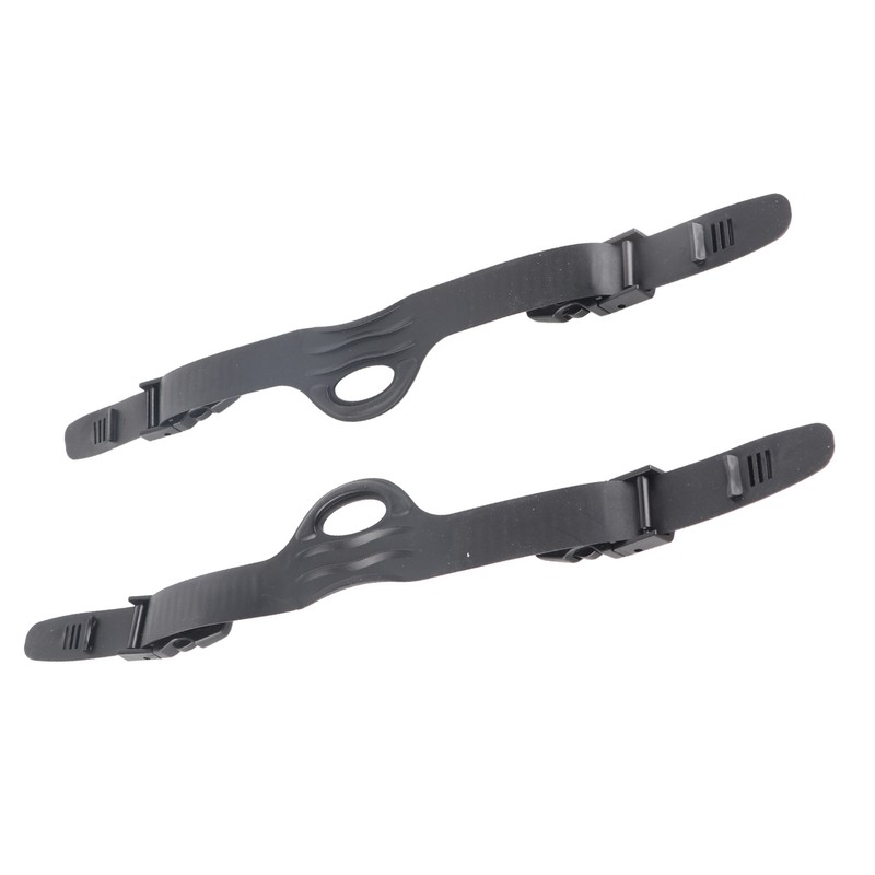 1Pair Diving Adjustable Scuba Diving Fins Straps Accessory (L)